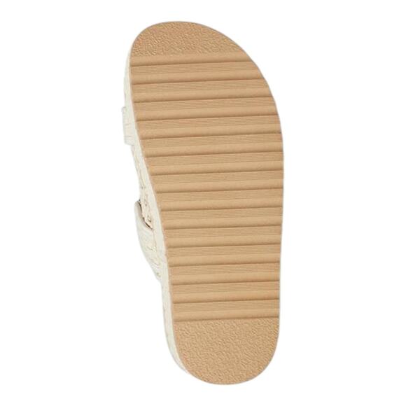 Steve Madden Women's Bigschmona Platform Buckle Slide Sandals Bone Size 7 1/2 - Picture 5 of 5